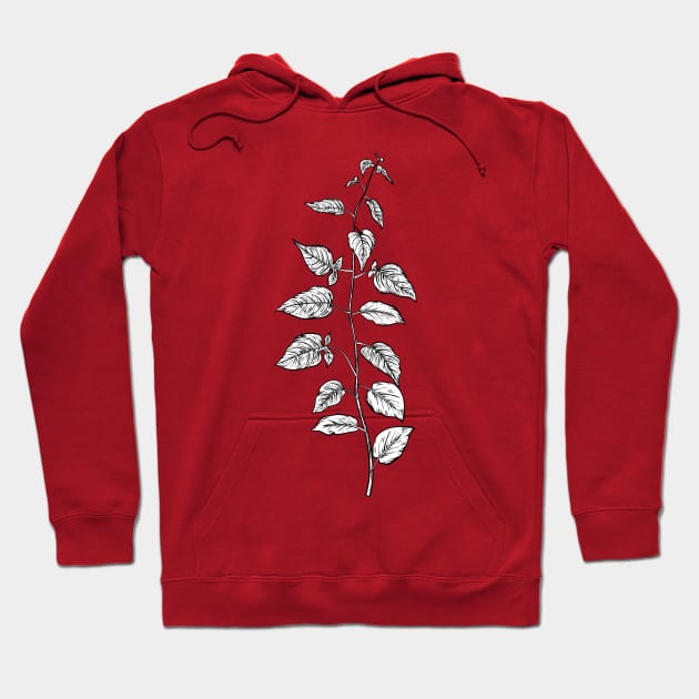 Botanical Branch Hoodie by SWON Design